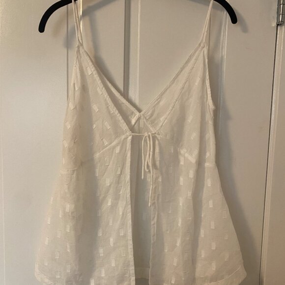 Textured Reversible Camisole - Milk - Picture 4 of 7